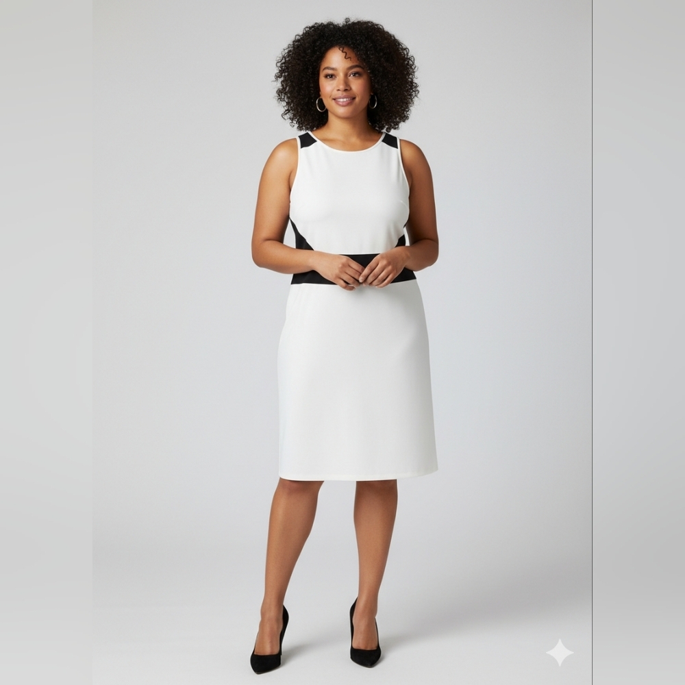JCPenney Boutique Plus Dress NWOT 3X (read, see pics)